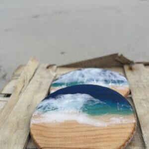 Home posavasos marina resina