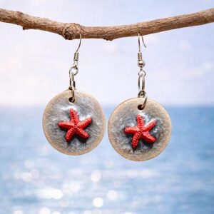 pendientes estrella de mar