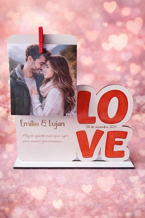 soporte para foto love personalizado soporte para foto love personalizado