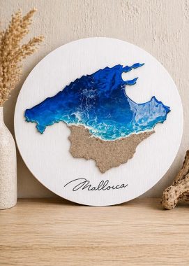 cuadro mallorca redondo